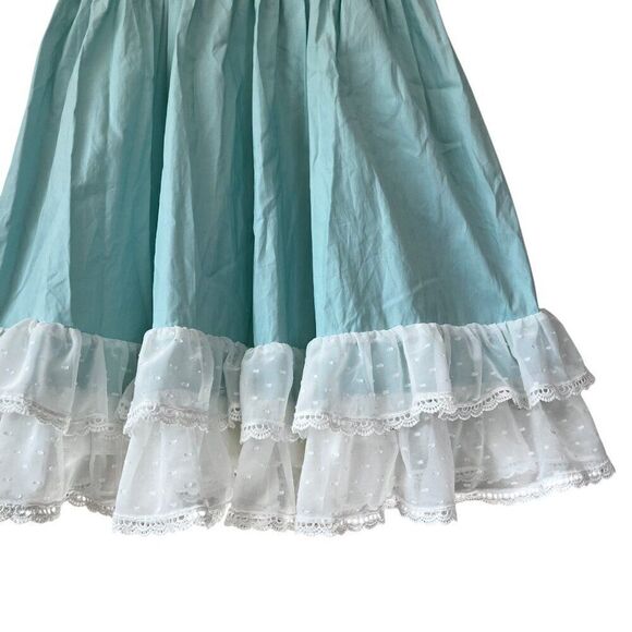 Only Little Once Embroidered Bee Puff Sleeve Lace Dress Size 14 - Picture 2 of 6